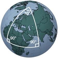 triangle isocele sur une sphere